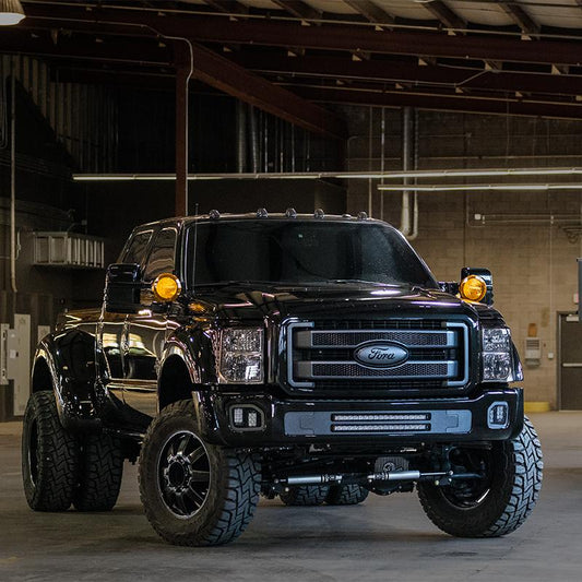 11-16 Ford Super Duty SDHQ Built A-Pillar Light Mounts