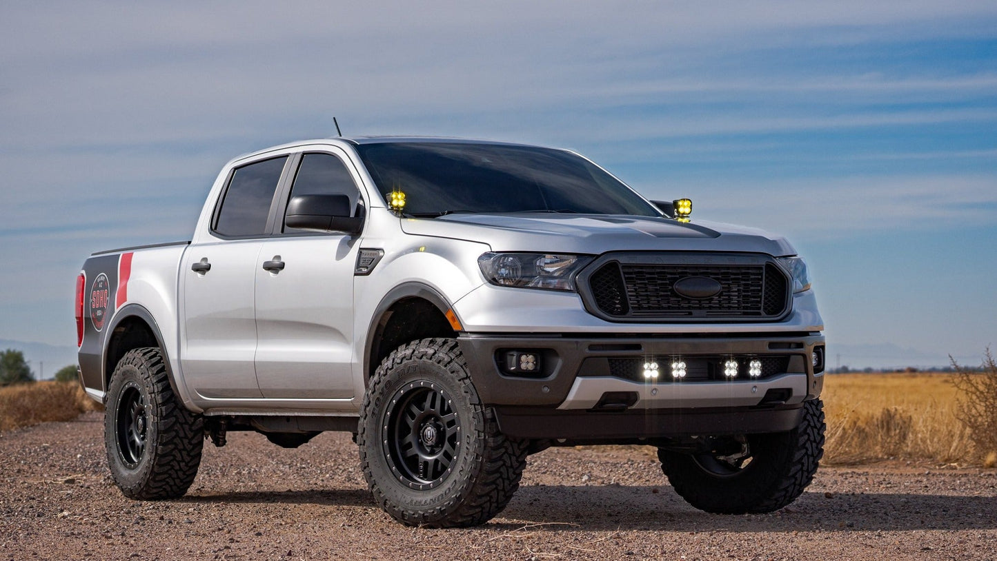 19-23 Ford Ranger SDHQ Built A-Pillar Light Mounts