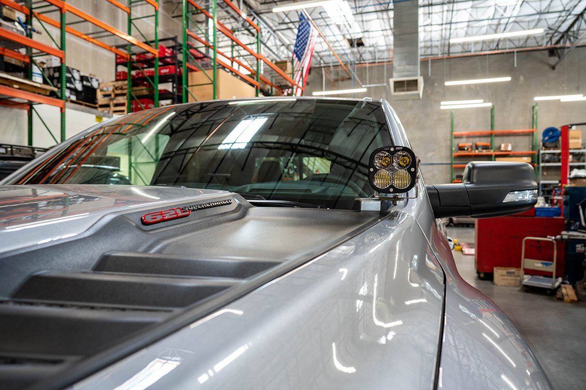 21-23 Ram 1500 TRX SDHQ Built A-Pillar Light Mounts