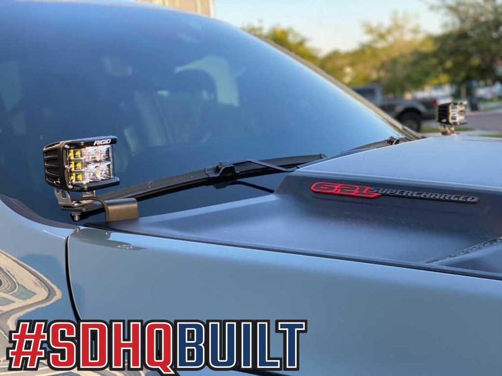 21-23 Ram 1500 TRX SDHQ Built A-Pillar Light Mounts
