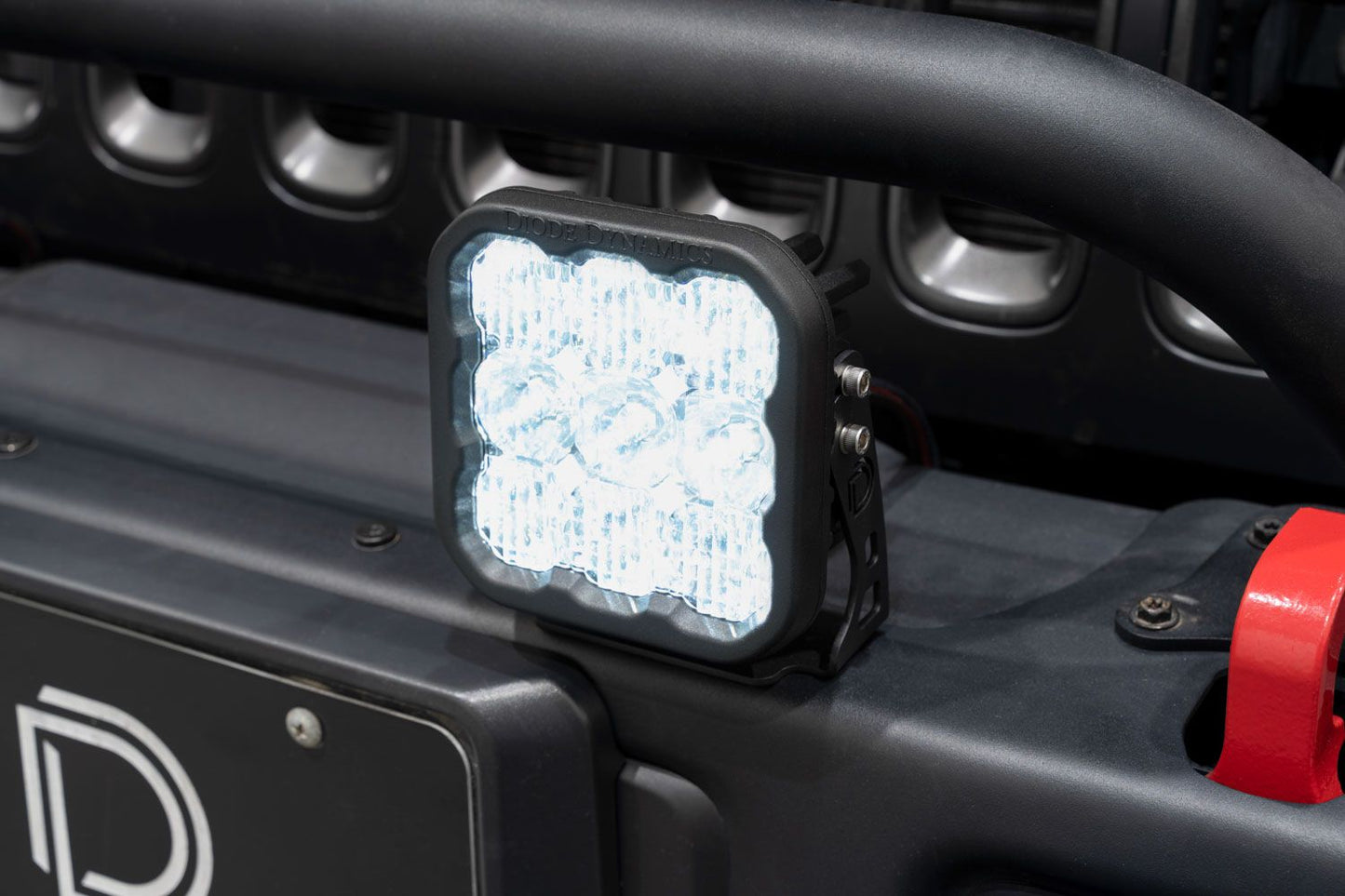 SS5 LED Pod Pro White Flood Pair Diode Dynamics