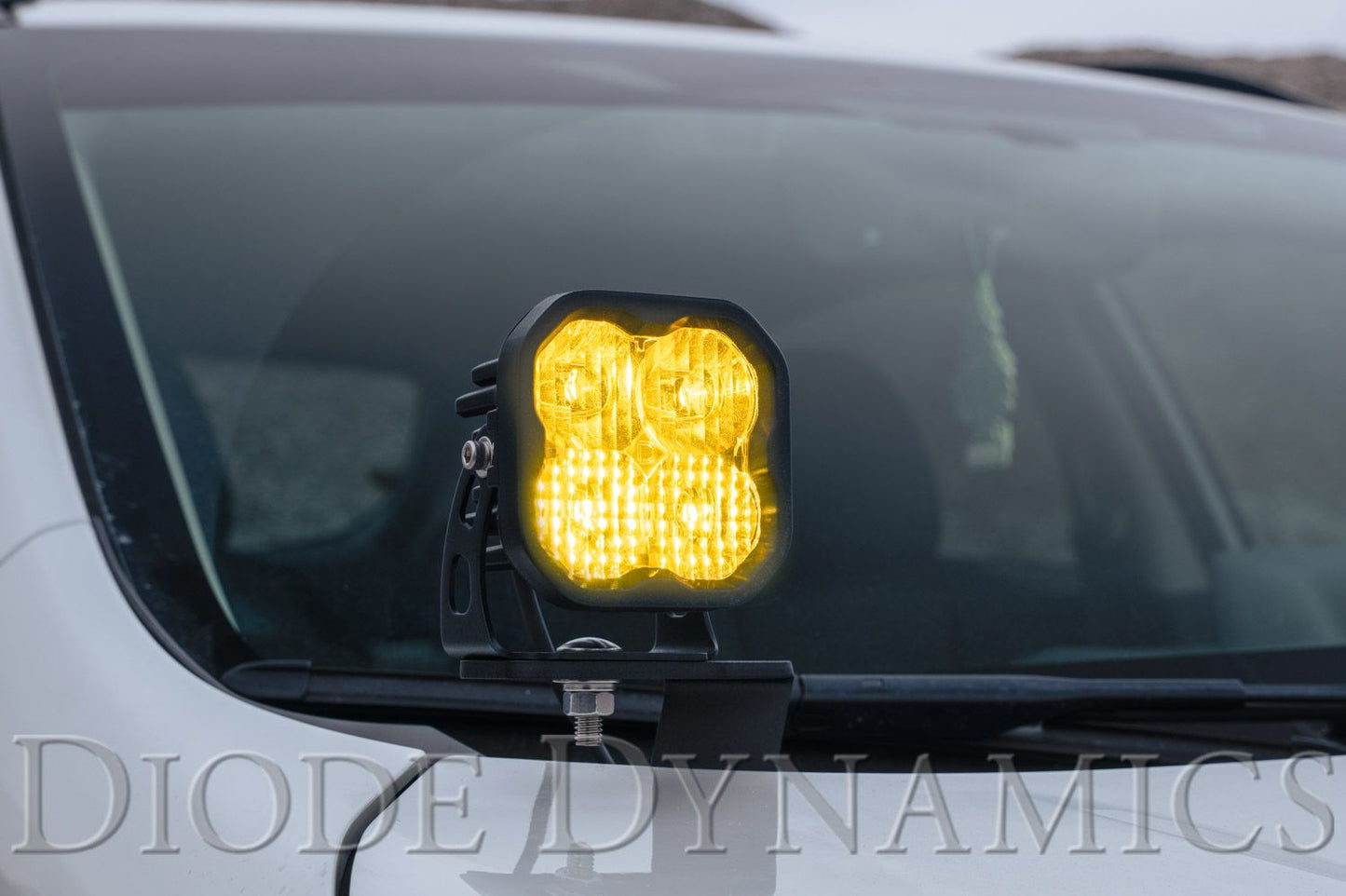 Stage Series Backlit Ditch Light Kit for 2021-2025 Ford F-150, SS3 Sport Yellow Combo Diode Dynamics