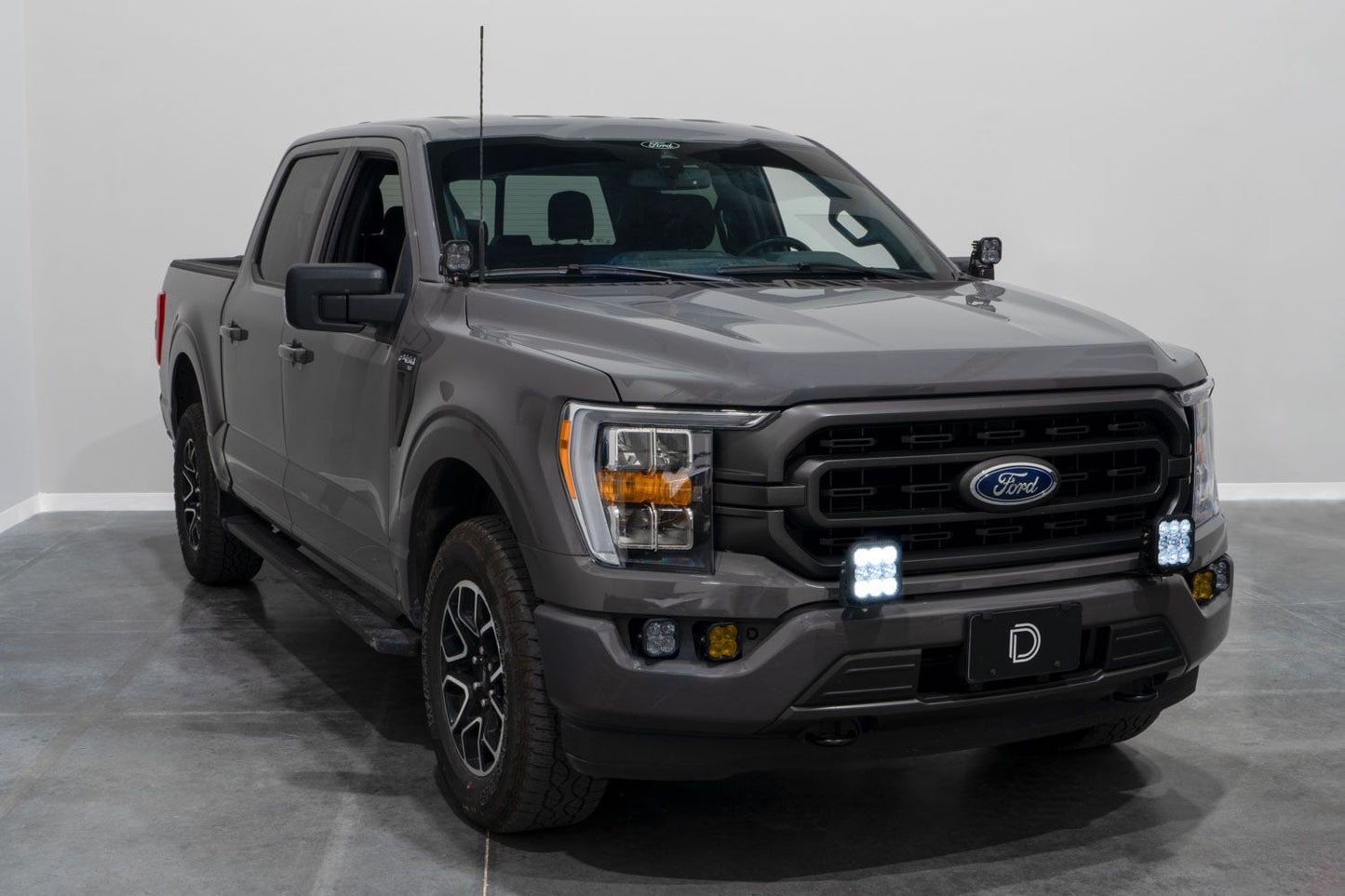 SS5 Bumper LED Pod Light Kit for 2021-2023 Ford F-150, Pro White Combo Diode Dynamics