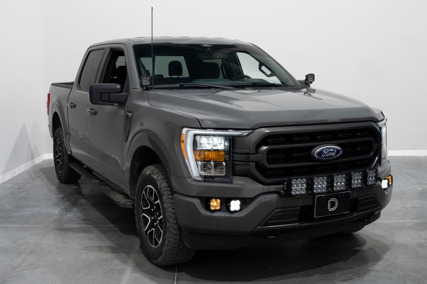 Stage Series Fog Pocket Kit for 2021-2023 Ford F-150, Max Cool White Diode Dynamics