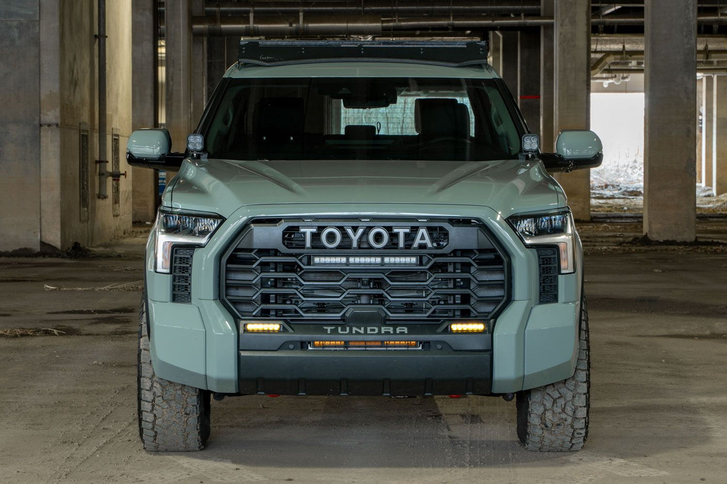 SS6 LED Fog Light Kit for 2022-2025 Toyota Tundra - White SAE Fog