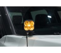 Stage Series Ditch Light Kit for 2022 Toyota Tundra SS5 Pro Diode Dymanics Yellow Combo Diode Dymanics