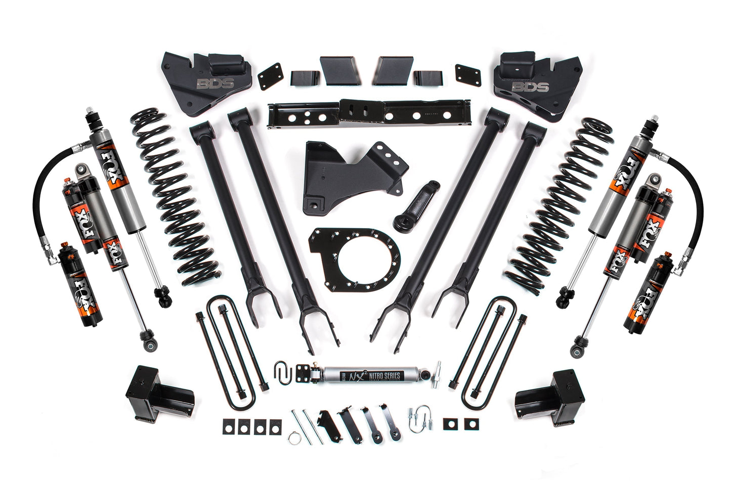 7 Inch Lift Kit w/ 4-Link | Ford F250/F350 Super Duty (20-22) 4WD | Diesel