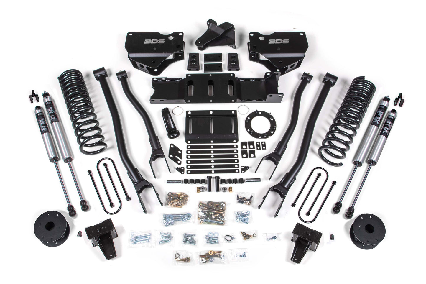 5.5 Inch Lift Kit w/ 4-Link | Ram 3500 w/ Rear Air Ride (19-24) 4WD | Gas