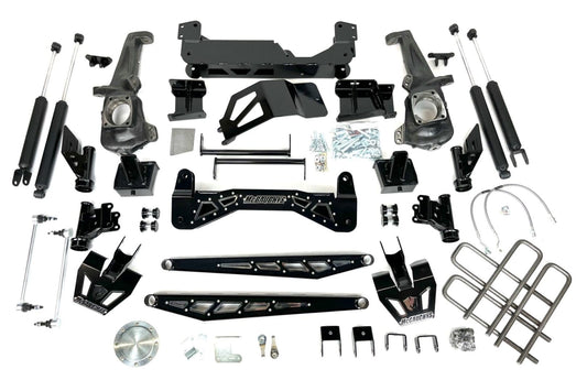 McGaughy's - 7″-9″ Lift Kit, 2020-2025 GM Truck 2500