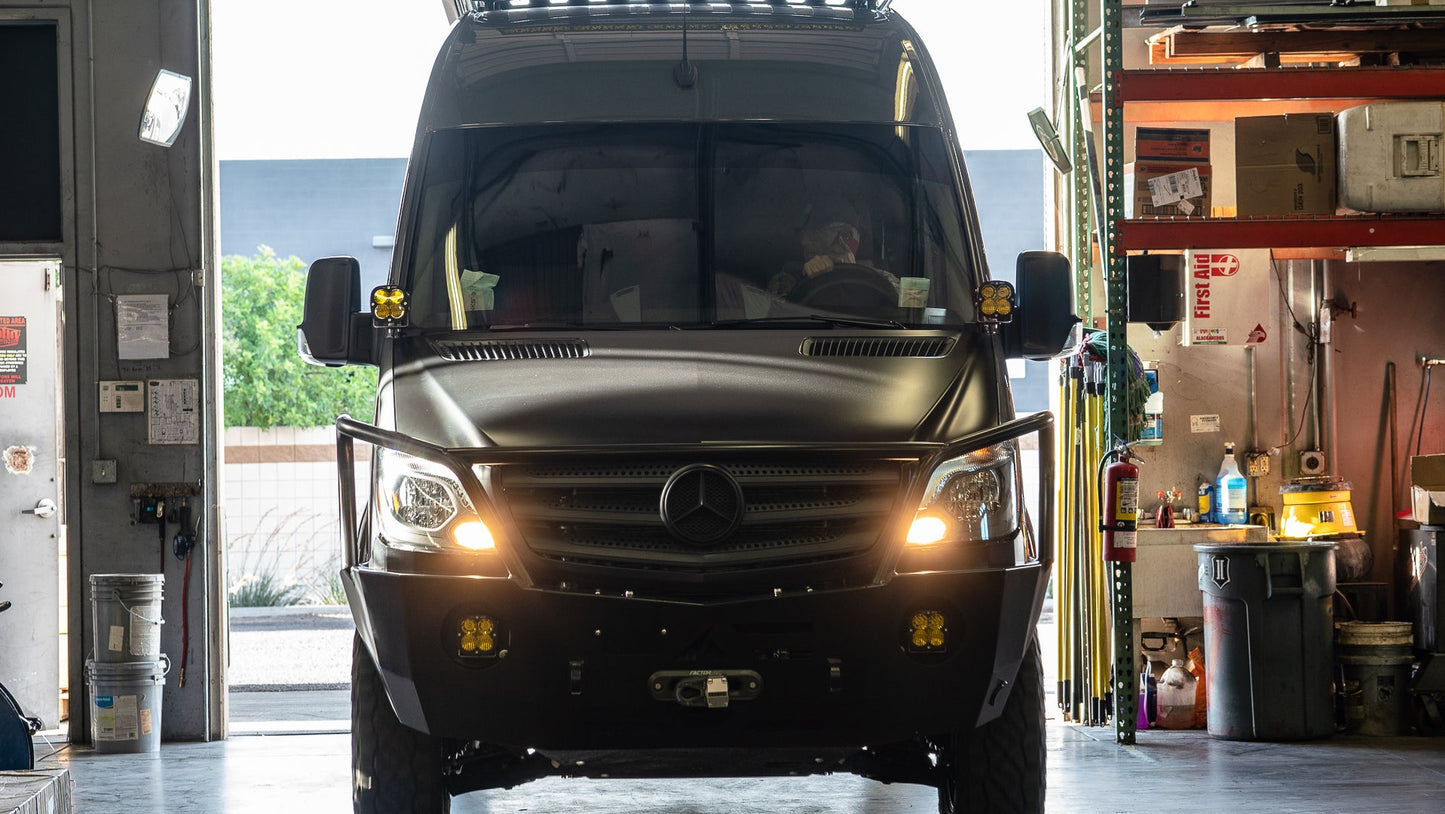 07-18 Mercedes Sprinter Van SDHQ Built A-Pillar Light Mounts