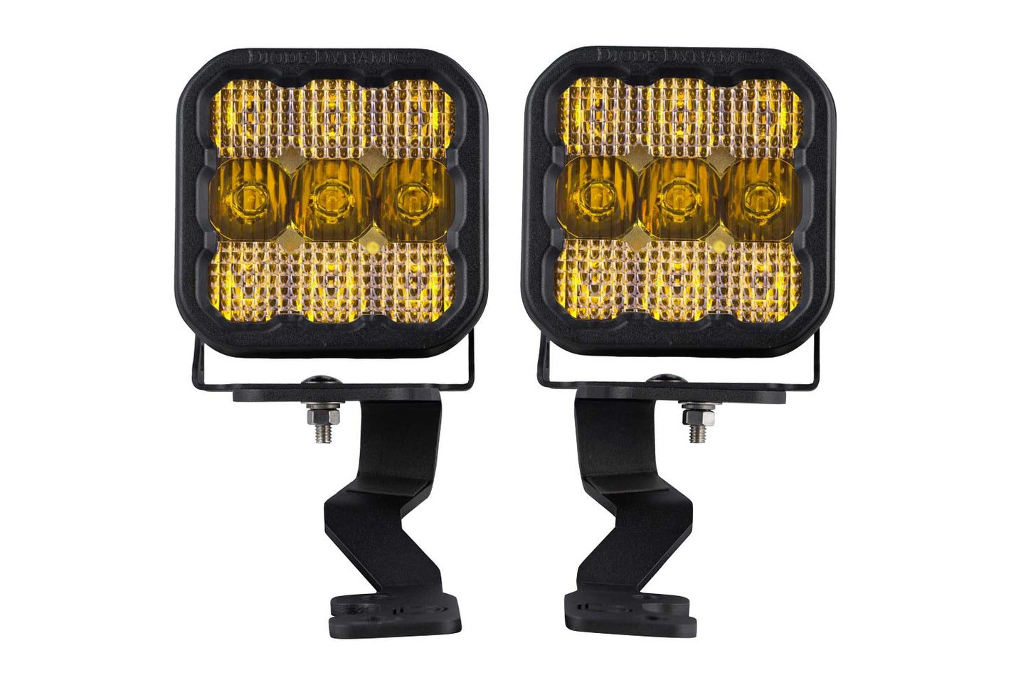 Stage Series Ditch Light Kit for 2022 Toyota Tundra SS5 Sport Diode Dymanics Yellow Combo Diode Dymanics