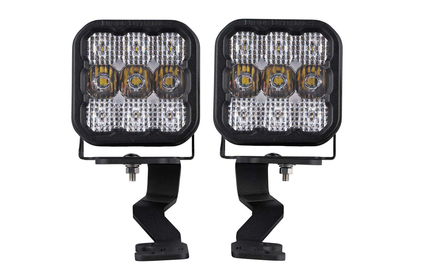 Stage Series Ditch Light Kit for 2022 Toyota Tundra SS5 Pro Diode Dymanics White Combo Diode Dymanics