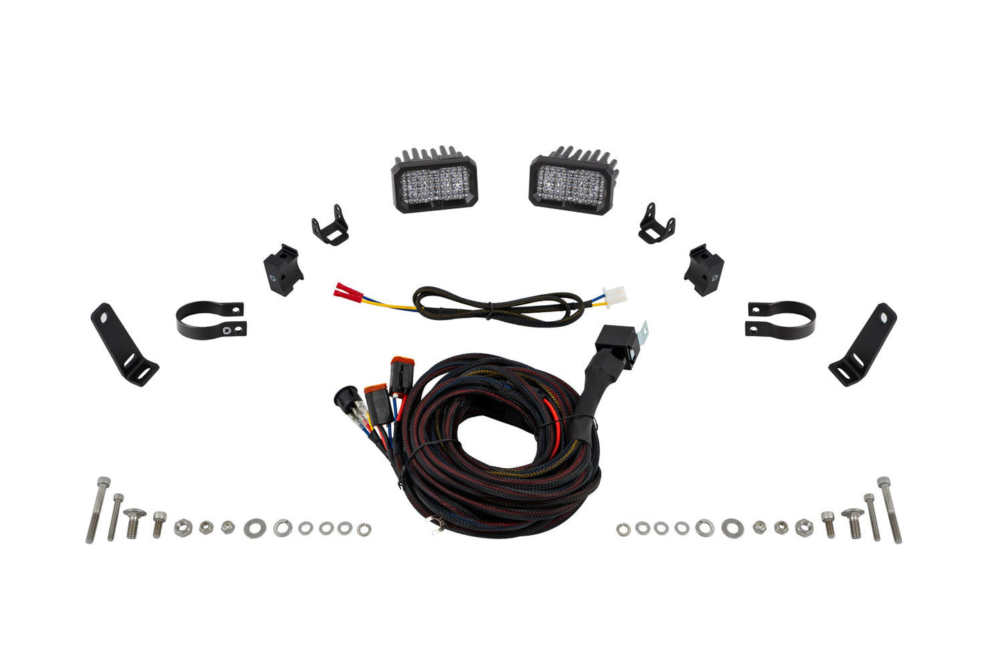 Stage Series Reverse Light Kit for 2021-20243 Polaris RZR Trail, Cool White (6000K) Sport White Flood