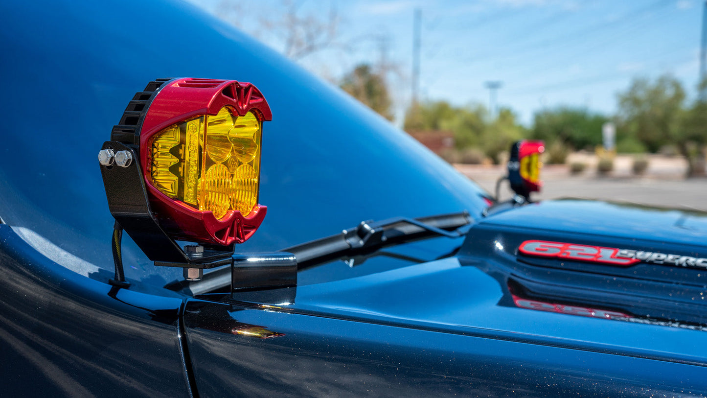 21-23 Ram 1500 TRX SDHQ Built A-Pillar Light Mounts