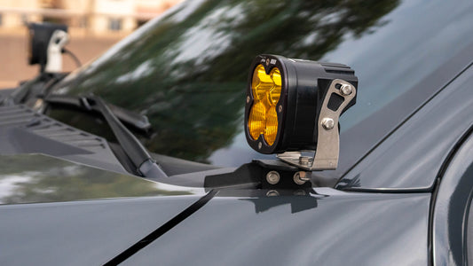 17-22 Ford Super Duty SDHQ Built A-Pillar Light Mounts