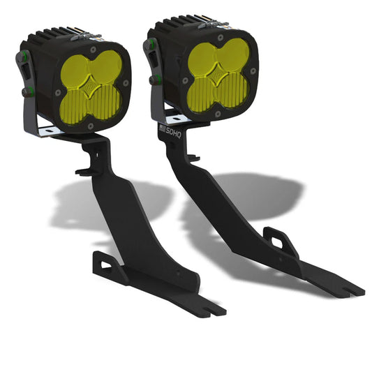 09-18 Ram 1500 SDHQ Built A-Pillar Light Mounts