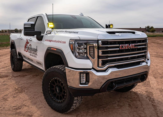 20-24 Chevy/GMC 2500/3500 SDHQ Built A-Pillar Light Mounts