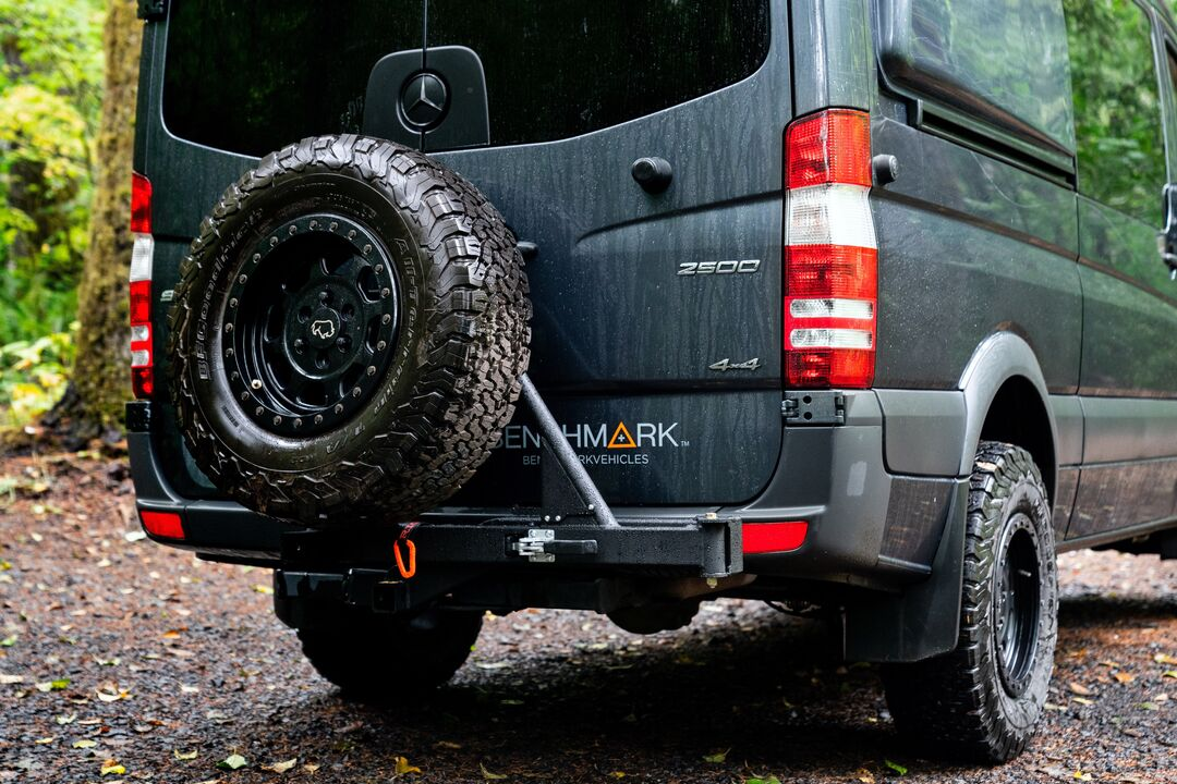 UltraSwing™ Mega-Fit Spare Tire Hitch Mount | RiGd Supply