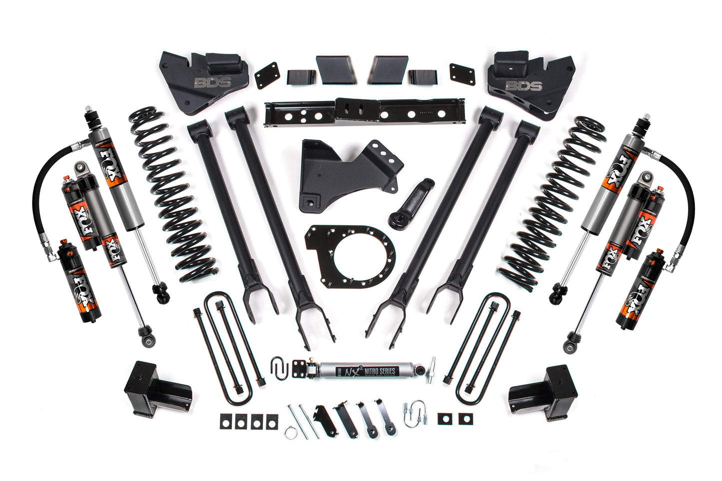 6 Inch Lift Kit | 4-Link Conversion | Ford F250/F350 Super Duty (17-19) 4WD | Diesel