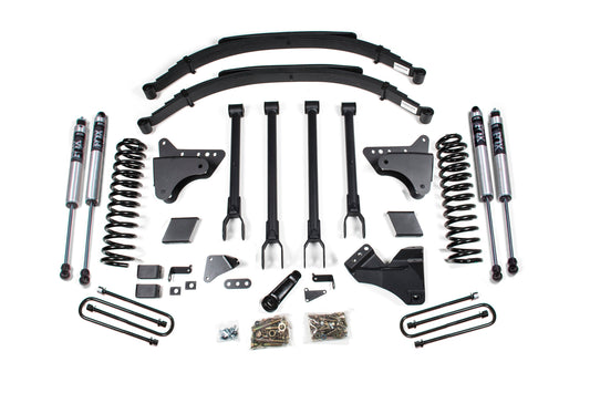 6 Inch Lift Kit w/ 4-Link | Ford F250/F350 Super Duty (11-16) 4WD | Gas