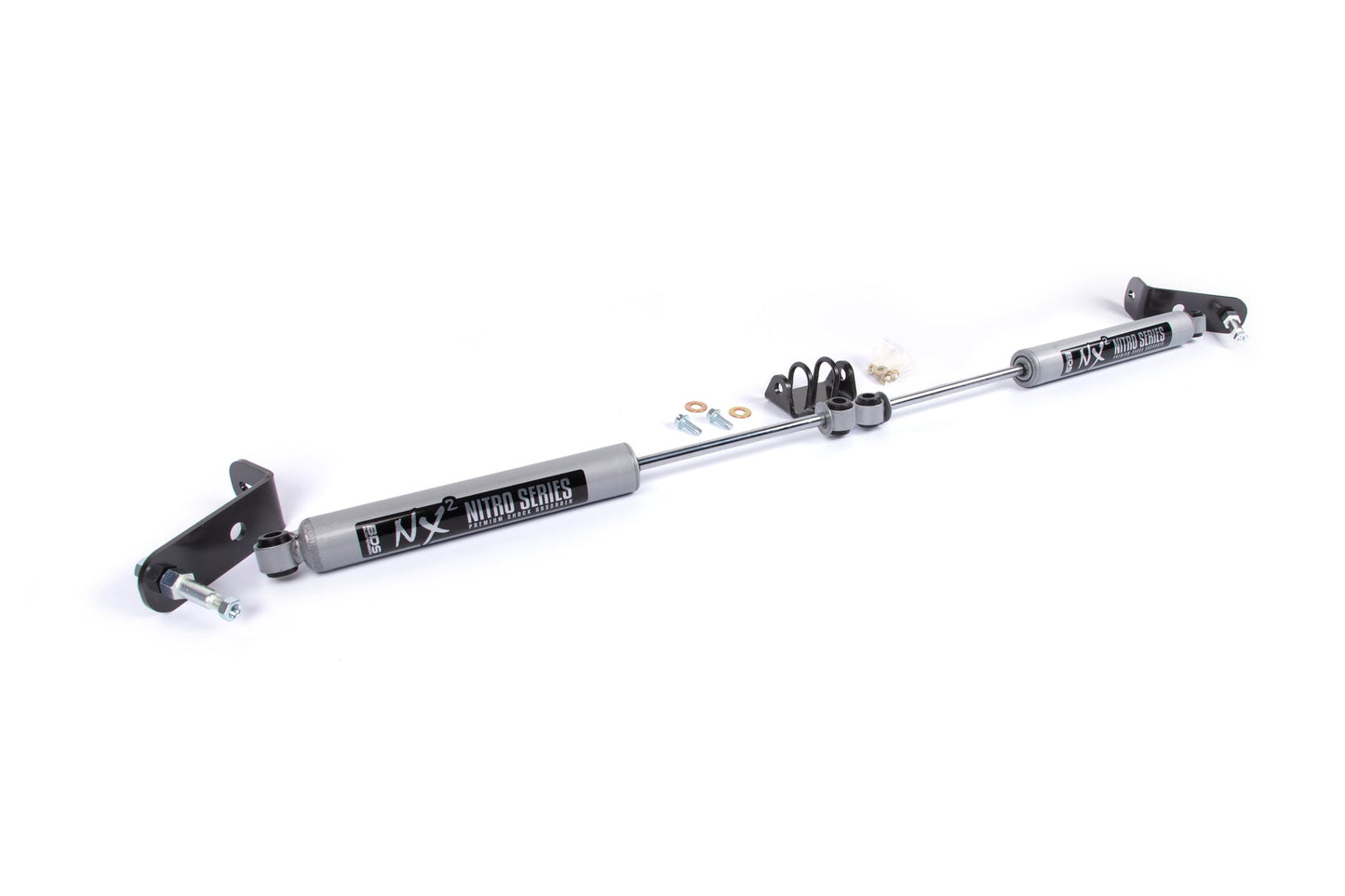 Dual Steering Stabilizer Kit w/ NX2 Shocks | Dodge Ram 1500 (94-01) and 2500/3500 Y-Style (94-08) 4WD