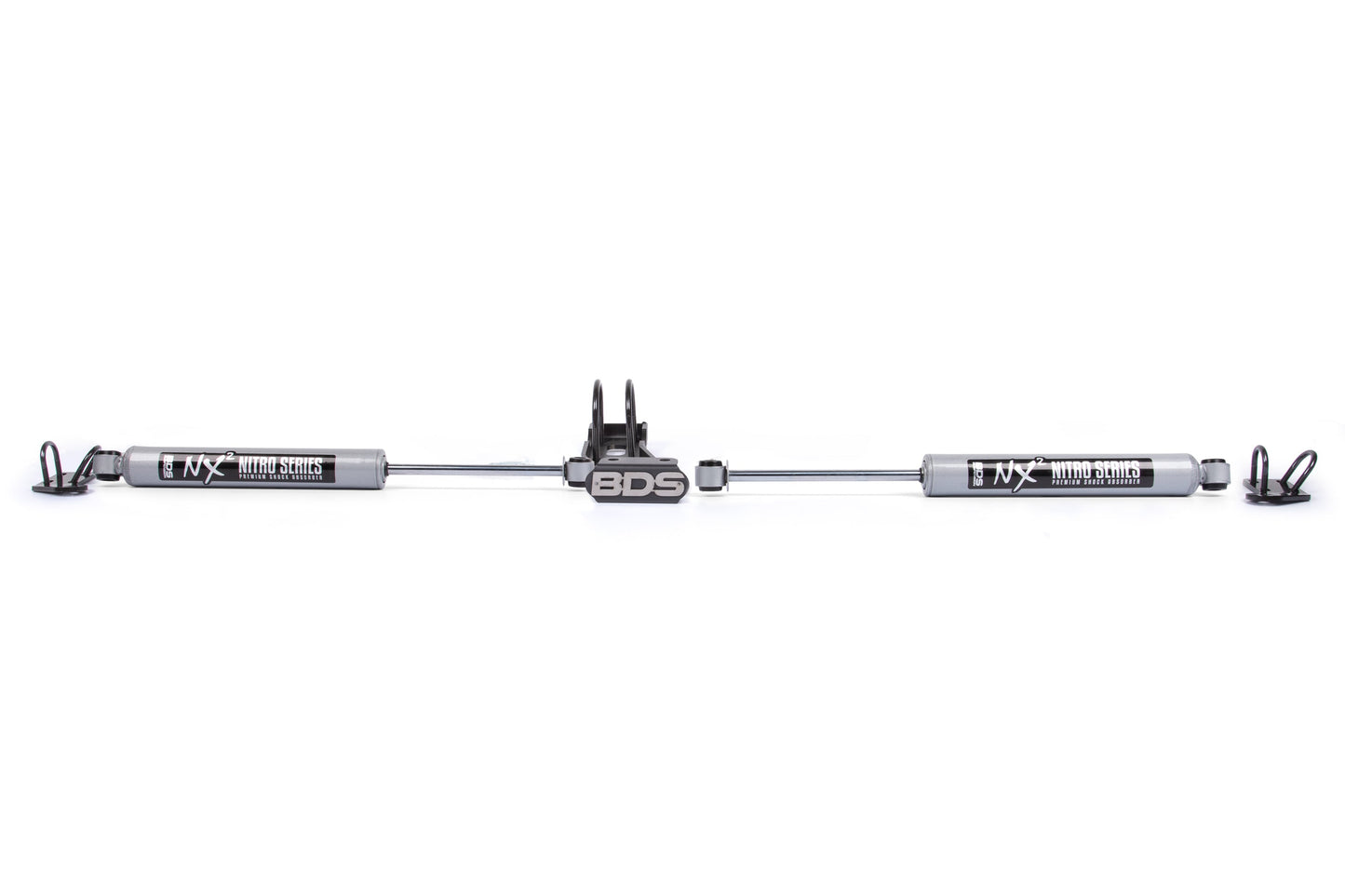 Dual Steering Stabilizer Kit w/ NX2 Shocks | Dodge Ram 1500 (94-01) and 2500/3500 Y-Style (94-08) 4WD