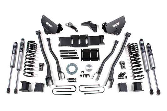 5.5 Inch Lift Kit w/ 4-Link | Ram 3500 w/ Rear Air Ride (13-18) 4WD | Gas