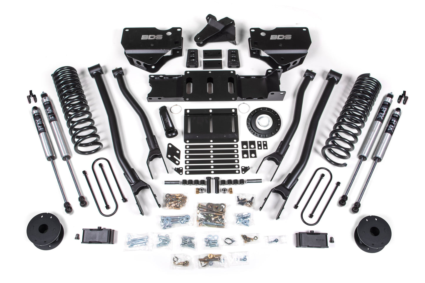 4 Inch Lift Kit w/ 4-Link | Ram 3500 w/ Rear Air Ride (19-24) 4WD | Diesel