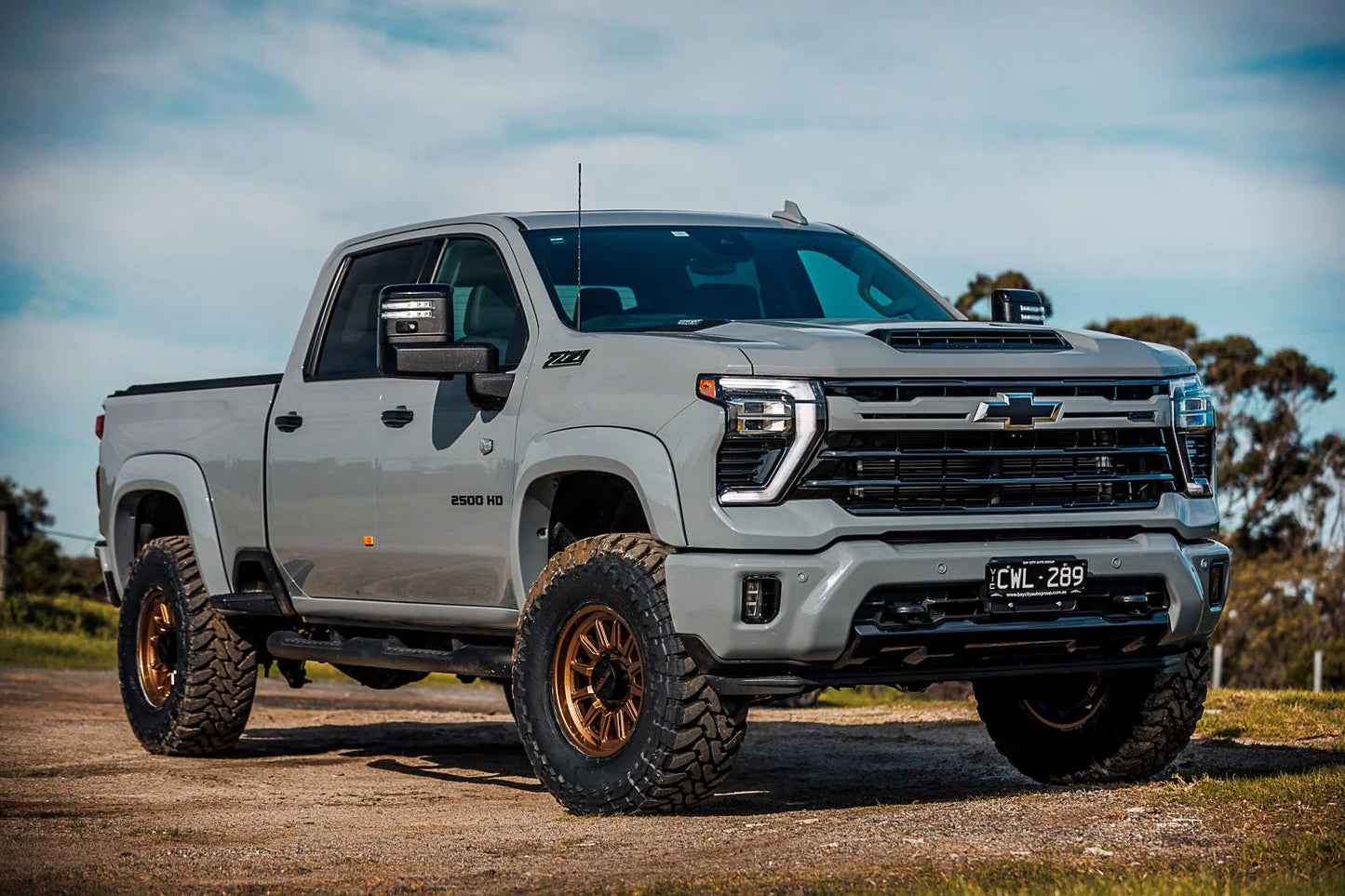 Bushwacker Chevy Silverado 2500HD Extend Flares 2020-2025 (UN-PAINTED)