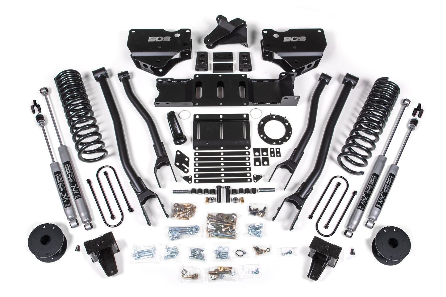 6 Inch Lift Kit w/ 4-Link | Ram 3500 w/ Rear Air Ride (19-24) 4WD | Diesel