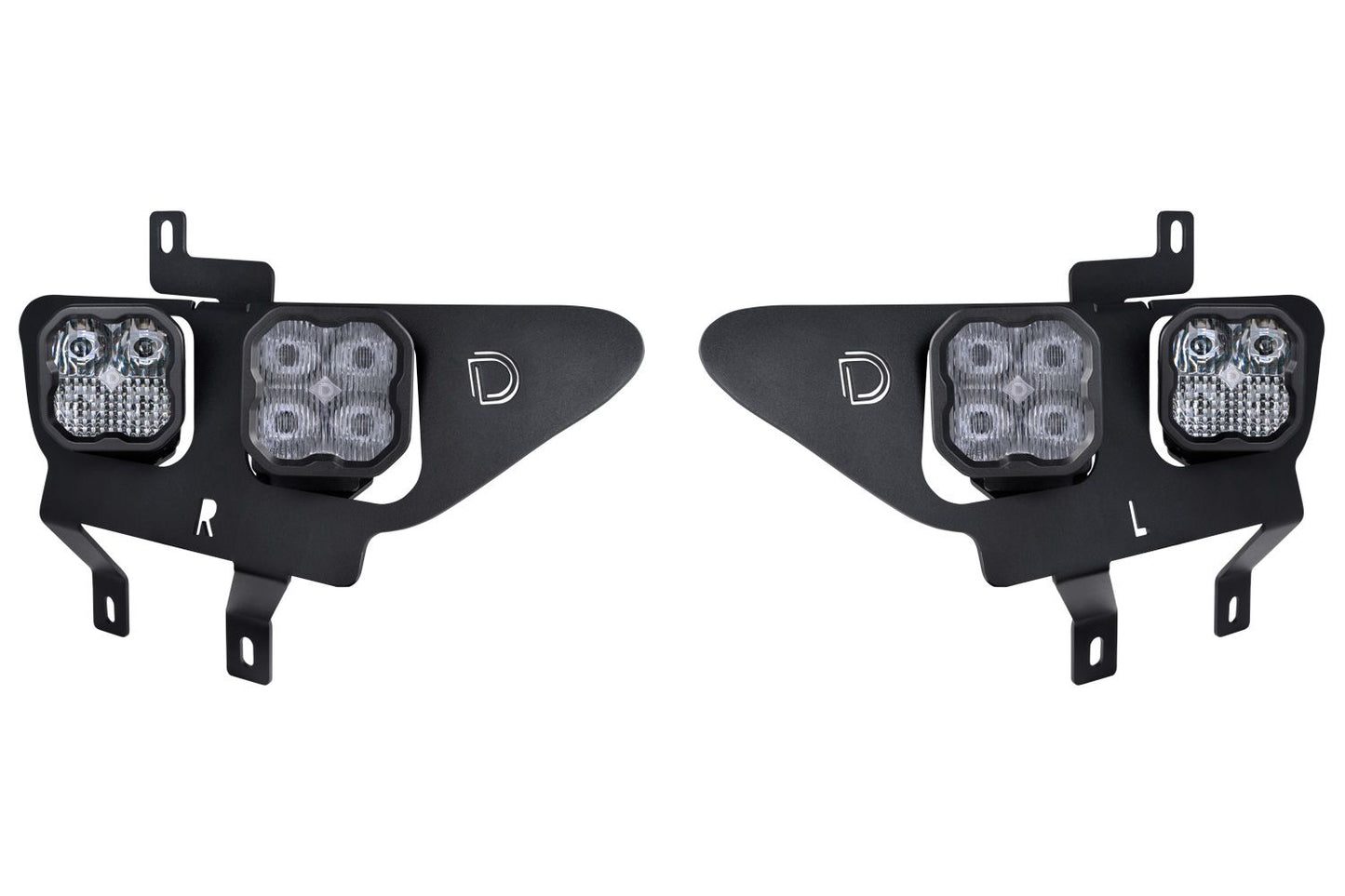 Stage Series Fog Pocket Kit for 2021-2023 Ford F-150, Pro Cool White Diode Dynamics