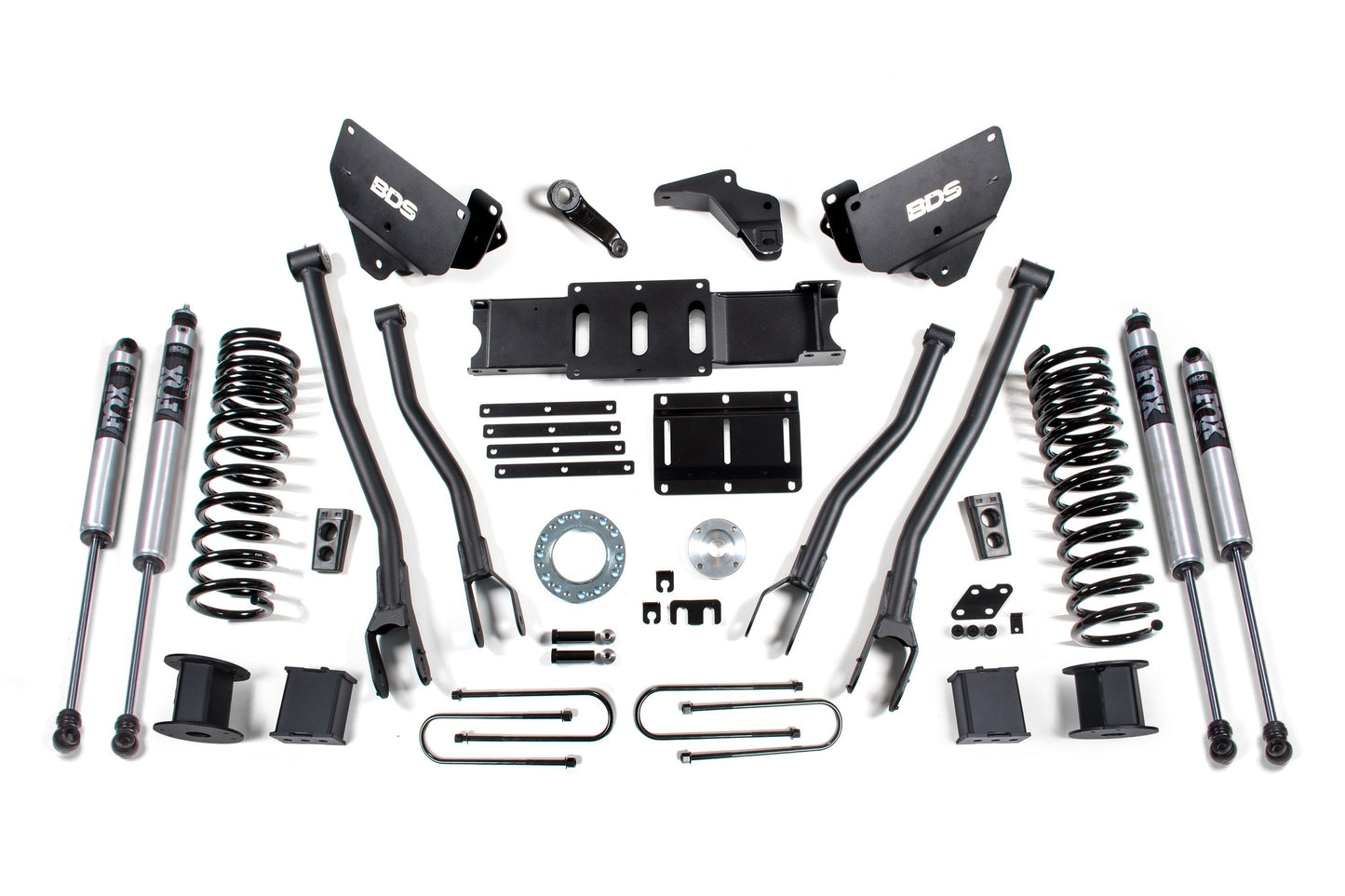 6 Inch Lift Kit w/ 4-Link | Ram 3500 w/ Rear Air Ride (13-18) 4WD | Diesel