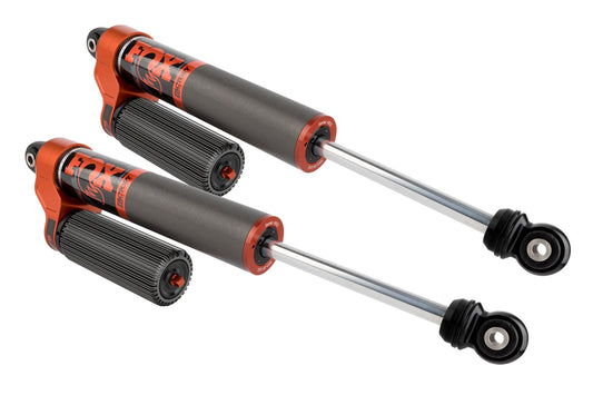 FOX 3.0 Internal Bypass Piggyback Rear Shocks Adjustable | Factory Race | 3.5-4.5 Inch Lift | Jeep Wrangler JL (18-24)