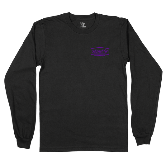 Krispy Long Sleeve Black (Mens) - Shreddy