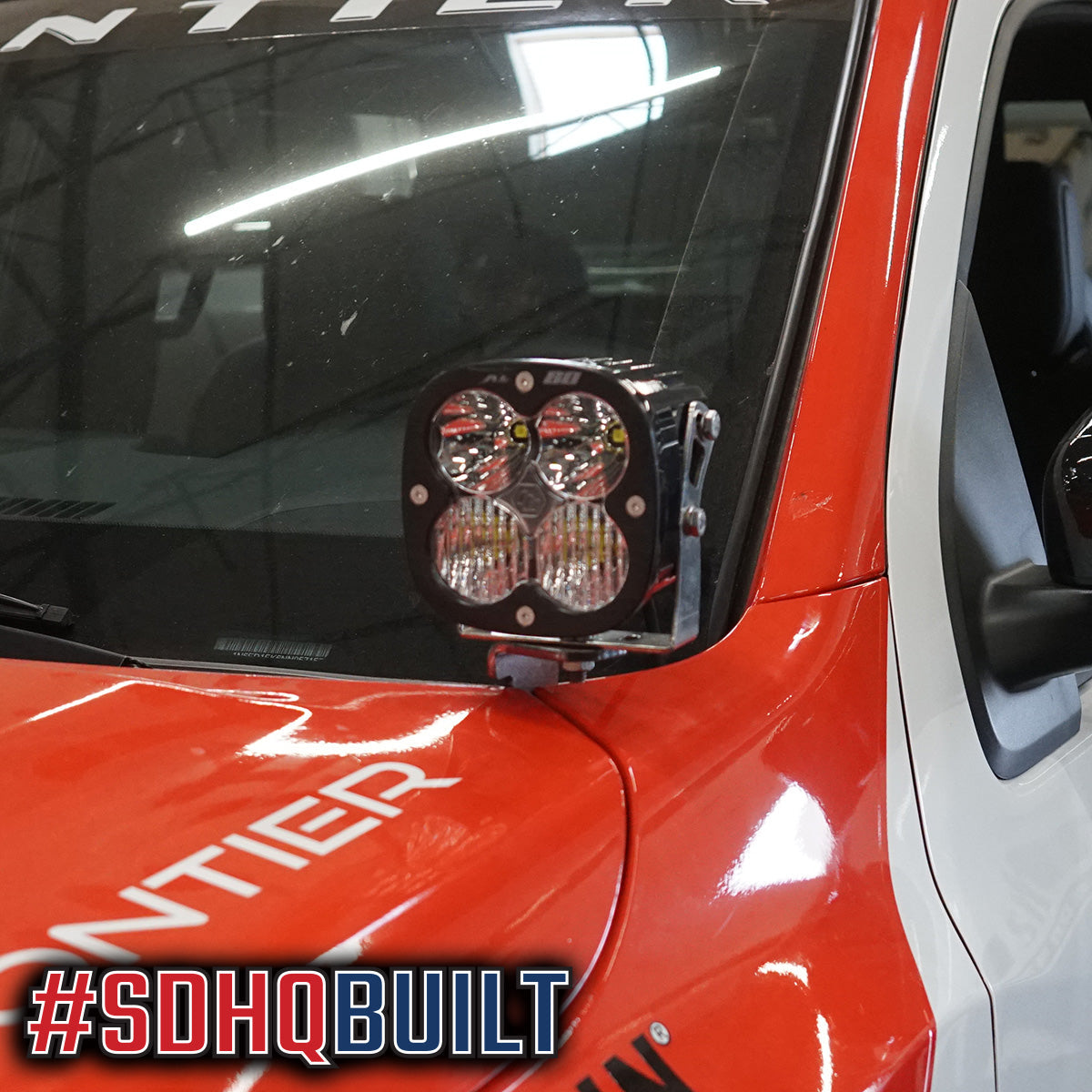 22-23 Nissan Frontier SDHQ Built A-Pillar Light Mounts