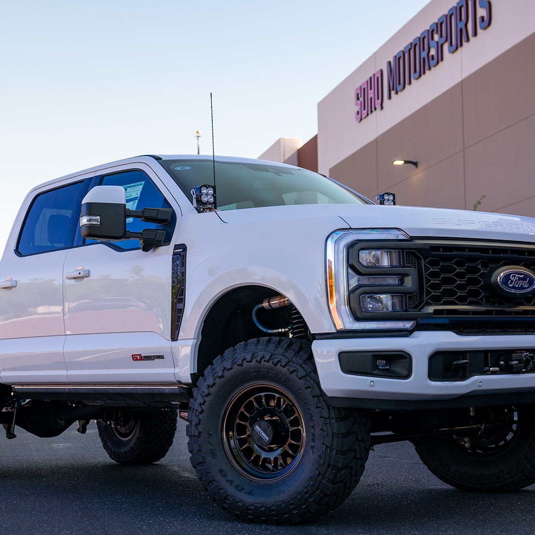 23-24 FORD SUPER DUTY SDHQ BUILT A-PILLAR LIGHT MOUNTS