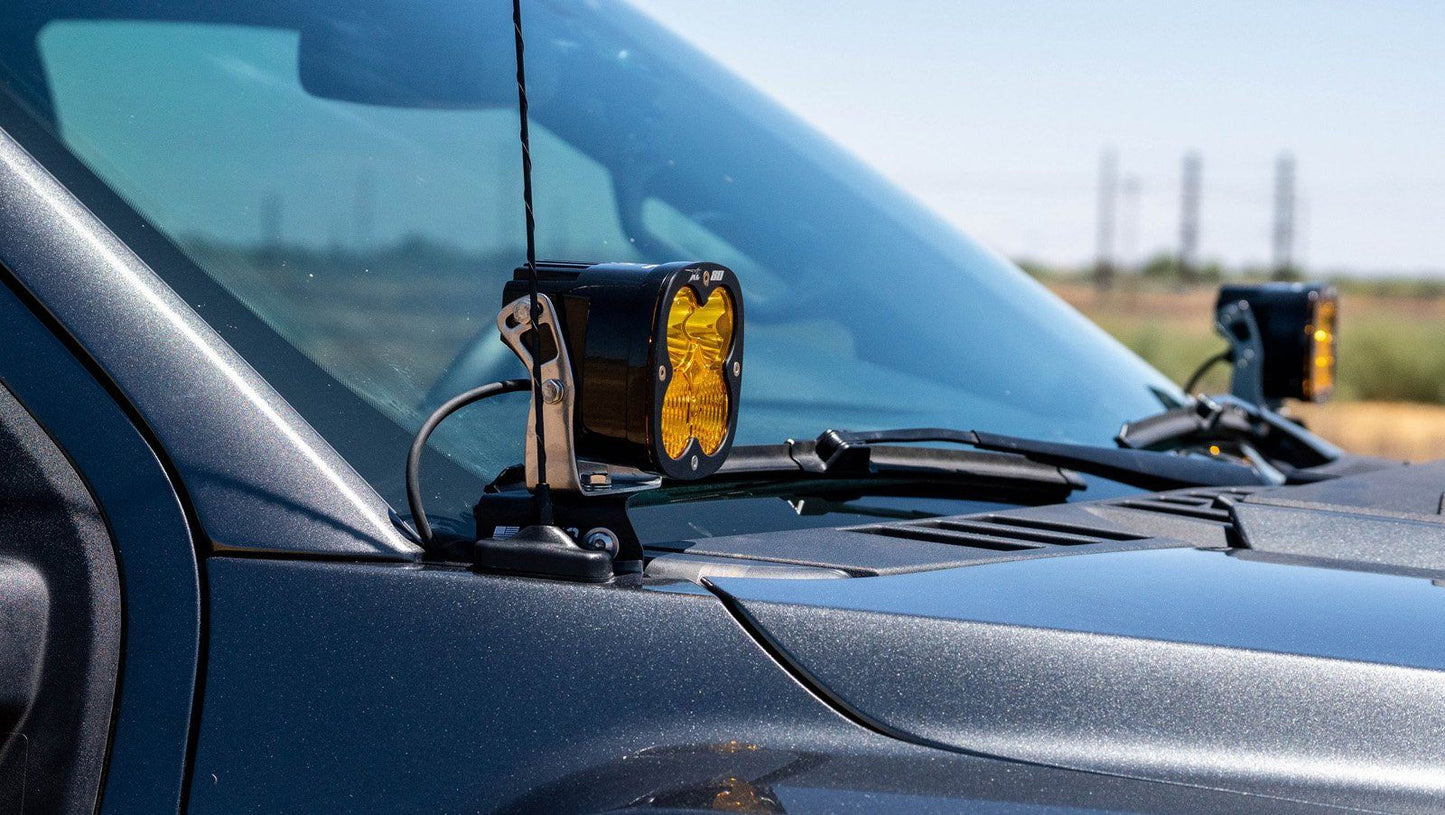 17-20 Ford Raptor SDHQ Built A-Pillar Light Mounts
