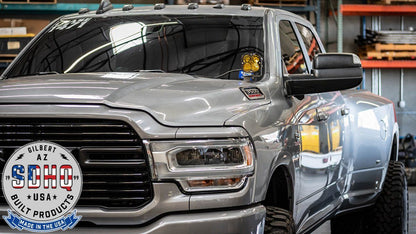 19-24 Ram 2500/3500 SDHQ Built A-Pillar Light Mounts