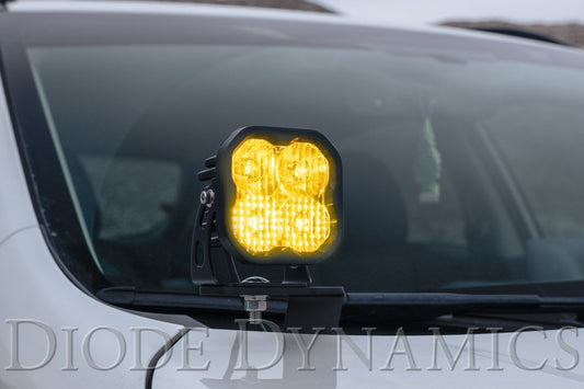 Stage Series Backlit Ditch Light Kit for 2021-2025 Ford F-150, SS3 Pro Yellow Combo Diode Dynamics