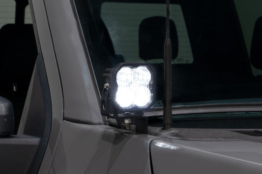 Stage Series Backlit Ditch Light Kit for 2021-2025 Ford F-150, SS3 Pro White Combo Diode Dynamics