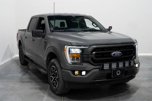 Stage Series Fog Pocket Kit for 2021-2023 Ford F-150, Max Cool White Diode Dynamics
