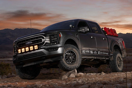 SS5 Grille CrossLink Lightbar Kit for 2021-2023 Ford F-150, Pro Yellow Combo Diode Dynamics