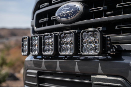 SS5 Grille CrossLink Lightbar Kit for 2021-2023 Ford F-150, Pro White Combo Diode Dynamics