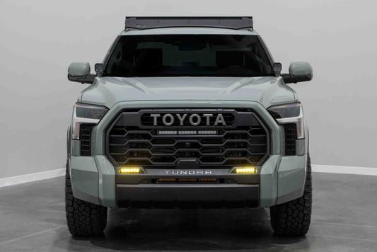 SS6 LED Fog Light Kit for 2022-2025 Toyota Tundra - Amber SAE Fog