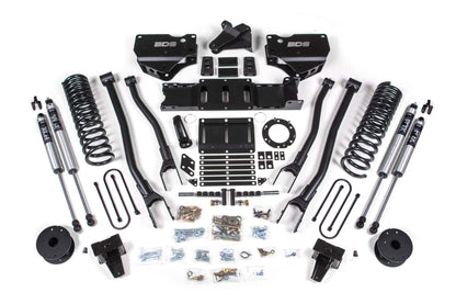 5.5 Inch Lift Kit w/ 4-Link | Ram 3500 w/ Rear Air Ride (19-24) 4WD | Gas