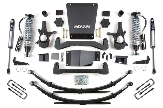 6 Inch Lift Kit | FOX 2.5 Coil-Over | Chevy Silverado or GMC Sierra 1500 (07-13) 4WD