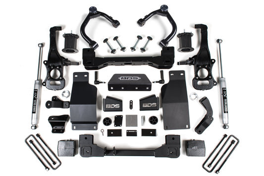 6 Inch Lift Kit | Chevy Silverado or GMC Sierra 1500 (19-24) 4WD | Diesel