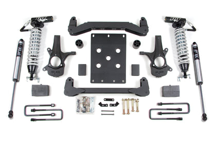 4 Inch Lift Kit | FOX 2.5 Coil-Over | Chevy Silverado or GMC Sierra 1500 (07-13) 2WD