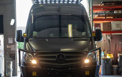 07-18 Mercedes Sprinter Van SDHQ Built A-Pillar Light Mounts