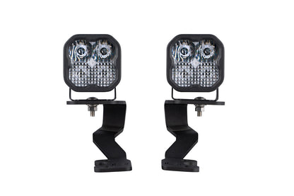 Stage Series Ditch Light Kit for 2022 Toyota Tundra SS3 Pro Diode Dymanics White Combo Diode Dymanics